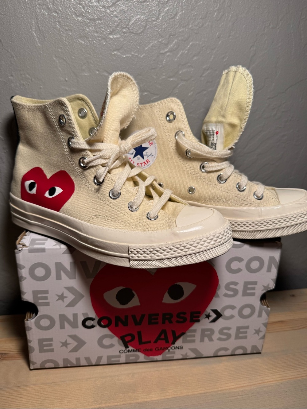 Comme des Garcons x Converse Unisex M5/W7
